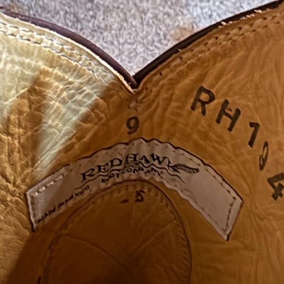 Cowhide Western Boots - Black and White - Picture 5 of 5